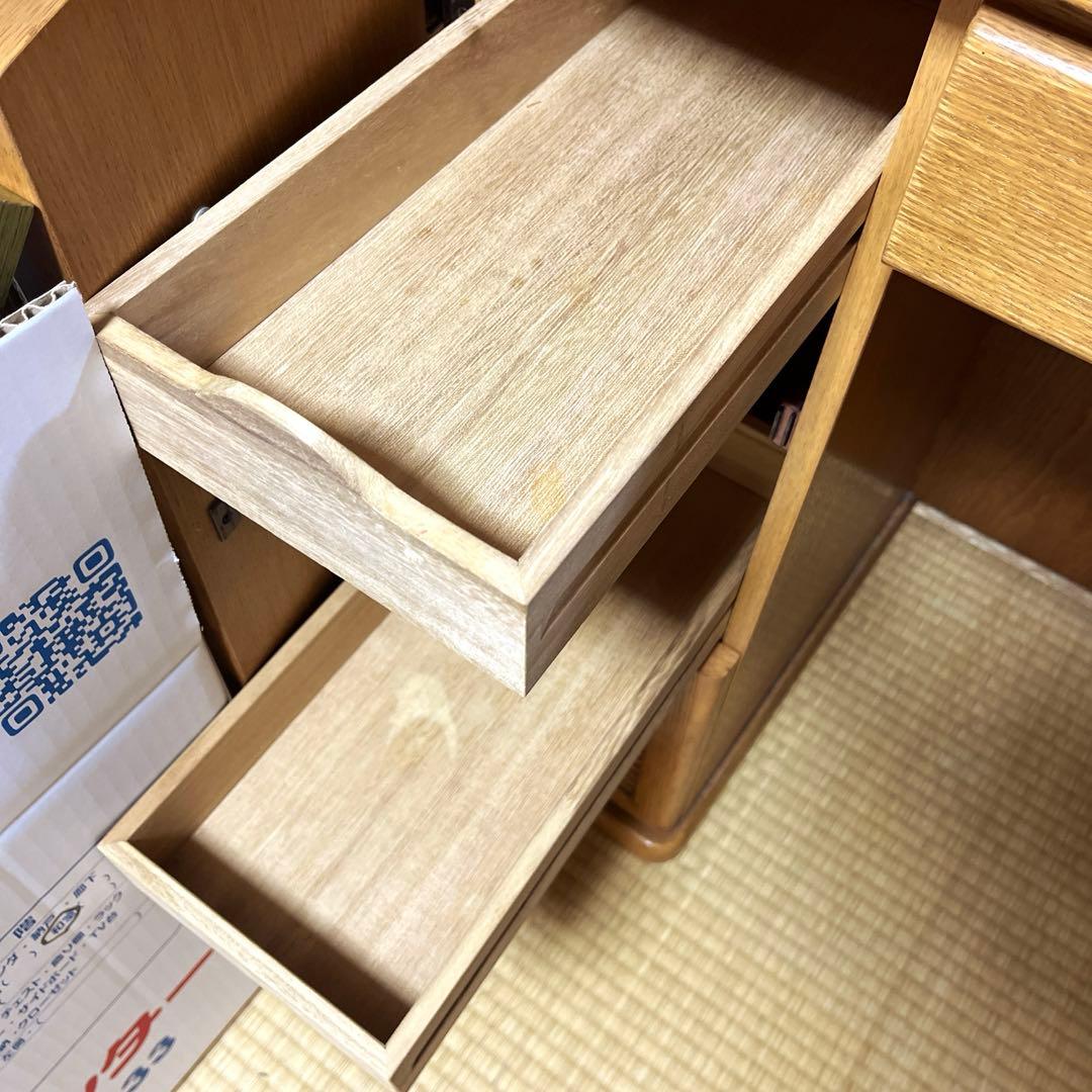 大塚家具　ドレッサー　アンティーク　ブラウン