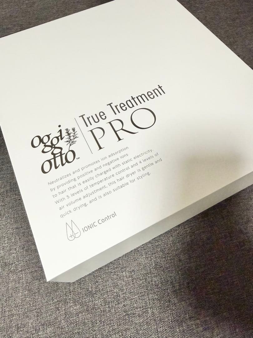 オッジオット ヘアドライヤー ブラック oggiotto 箱付き