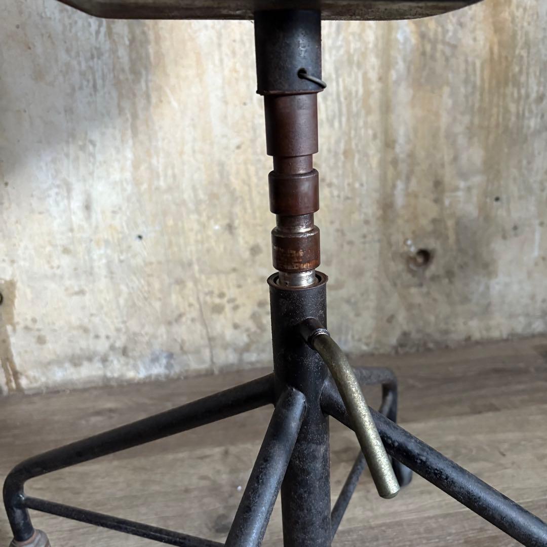 ヴィンテージ インダストリアル　キャスターチェア　ニッソー　ハイモールド