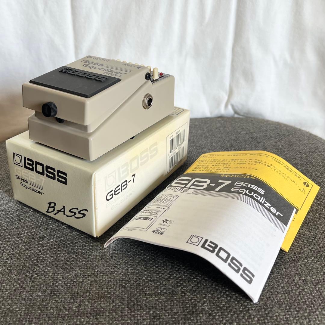 【状態良好】BOSS Bass Equalizer GEB-7