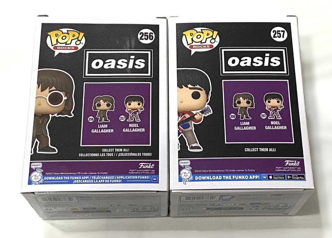 ★Oasis★Liam＆Noel 2体セット★公式