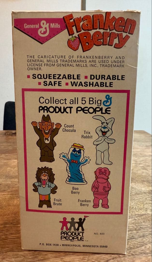 70's フランケンベリー他 箱入り4体セット アドバタイジング フィギュア