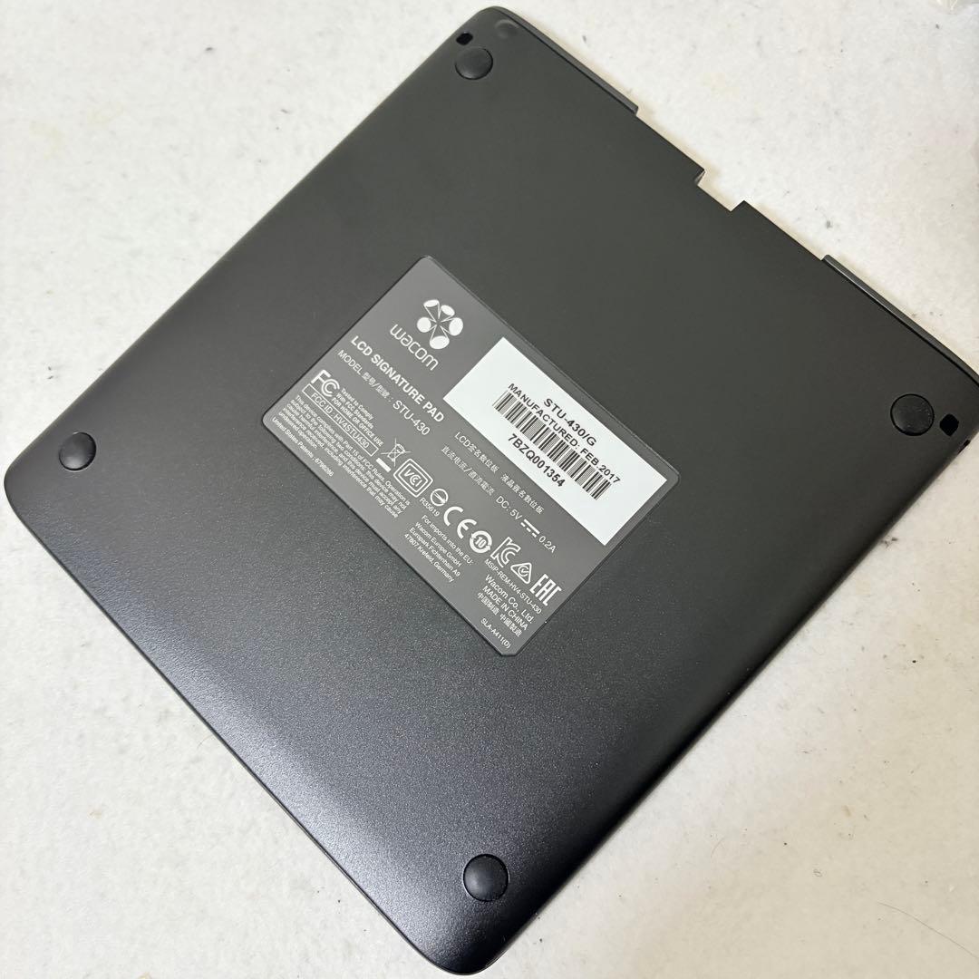 新品 Wacom ワコム STU-430 液晶サインタブレット