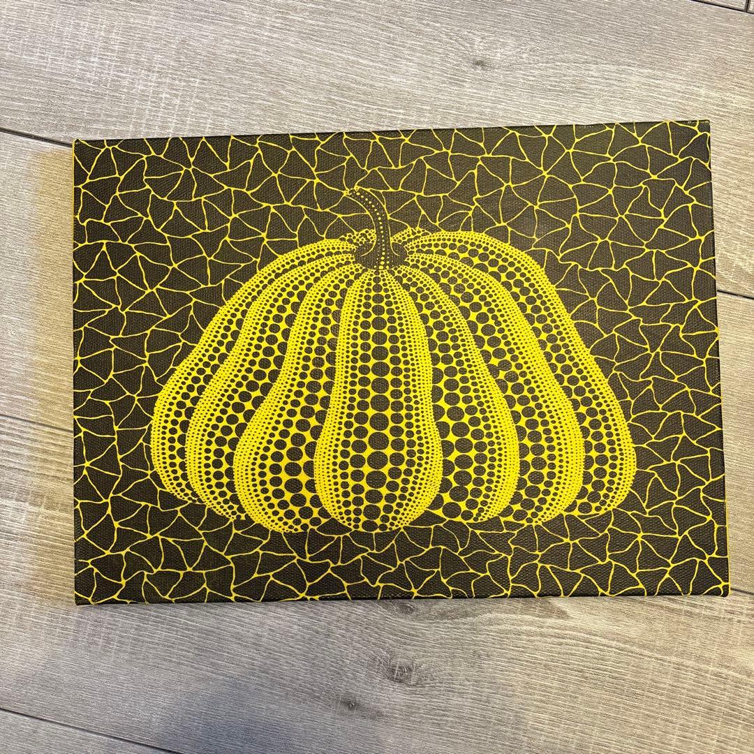 草間彌生　かぼちゃ　模写　手書油彩