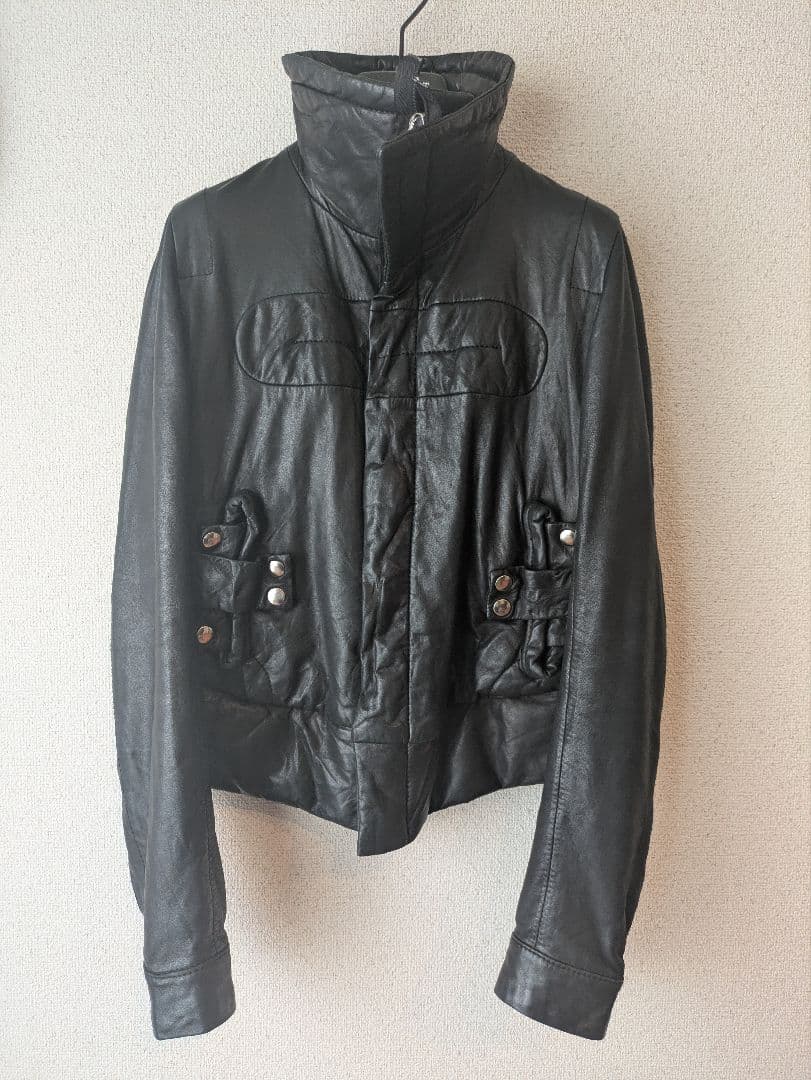 ジャケット・アウター Rick Owens 03aw leather jacket