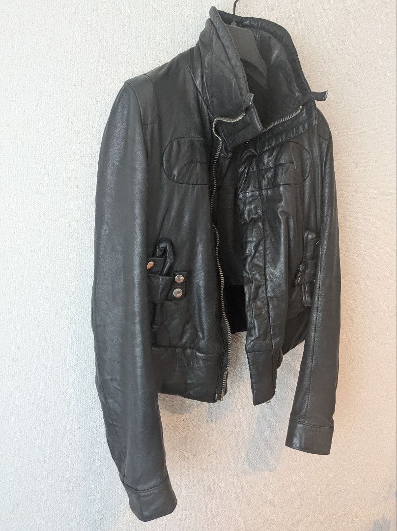 ジャケット・アウター Rick Owens 03aw leather jacket