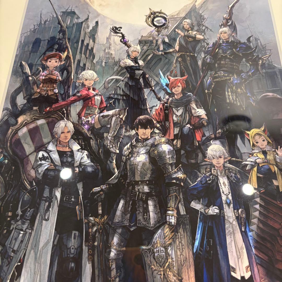 FF14複製原画『暁月のフィナーレ』ファイナルファンタジー14 アート