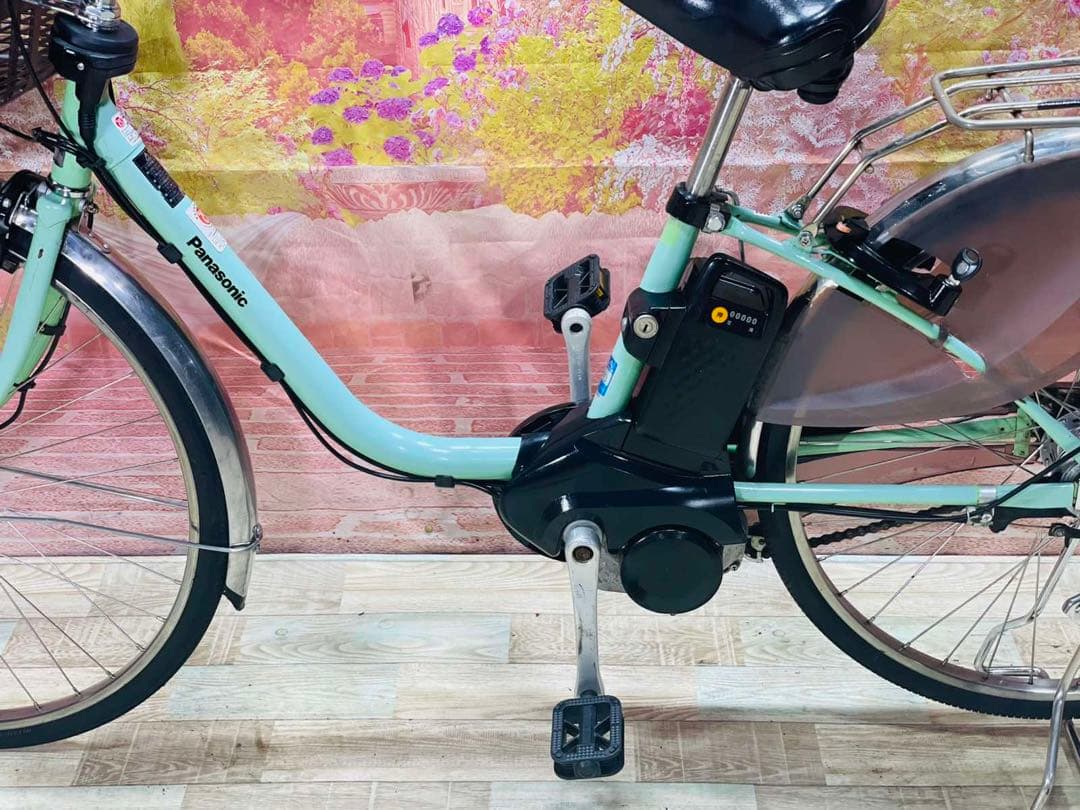 K2908 電動自転車パナソニック ママチャリ 26インチ 8Ah 送料無料