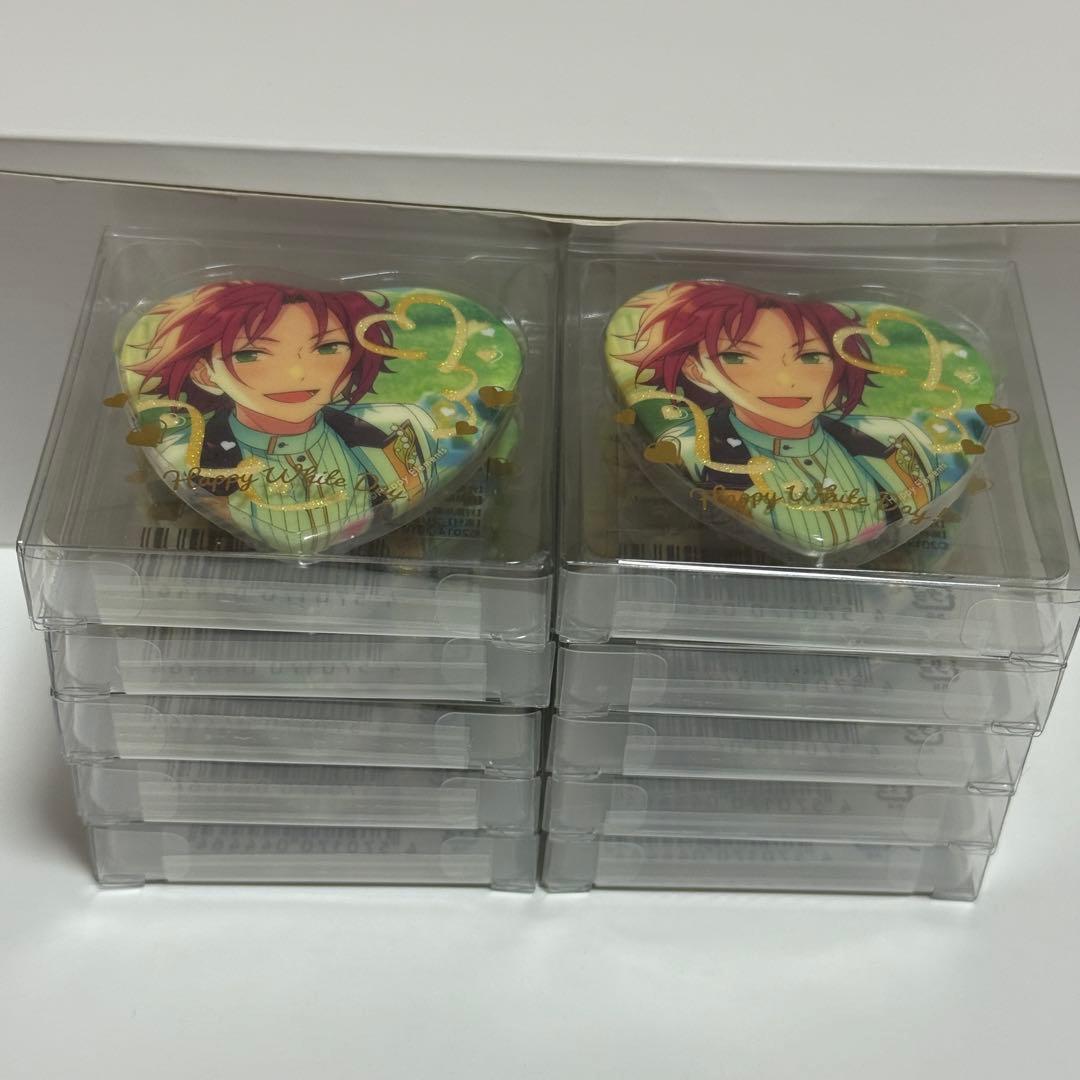 新品 期間限定お値下★50個セットあんスタ ホワイトデー缶バッジ 衣更真緒