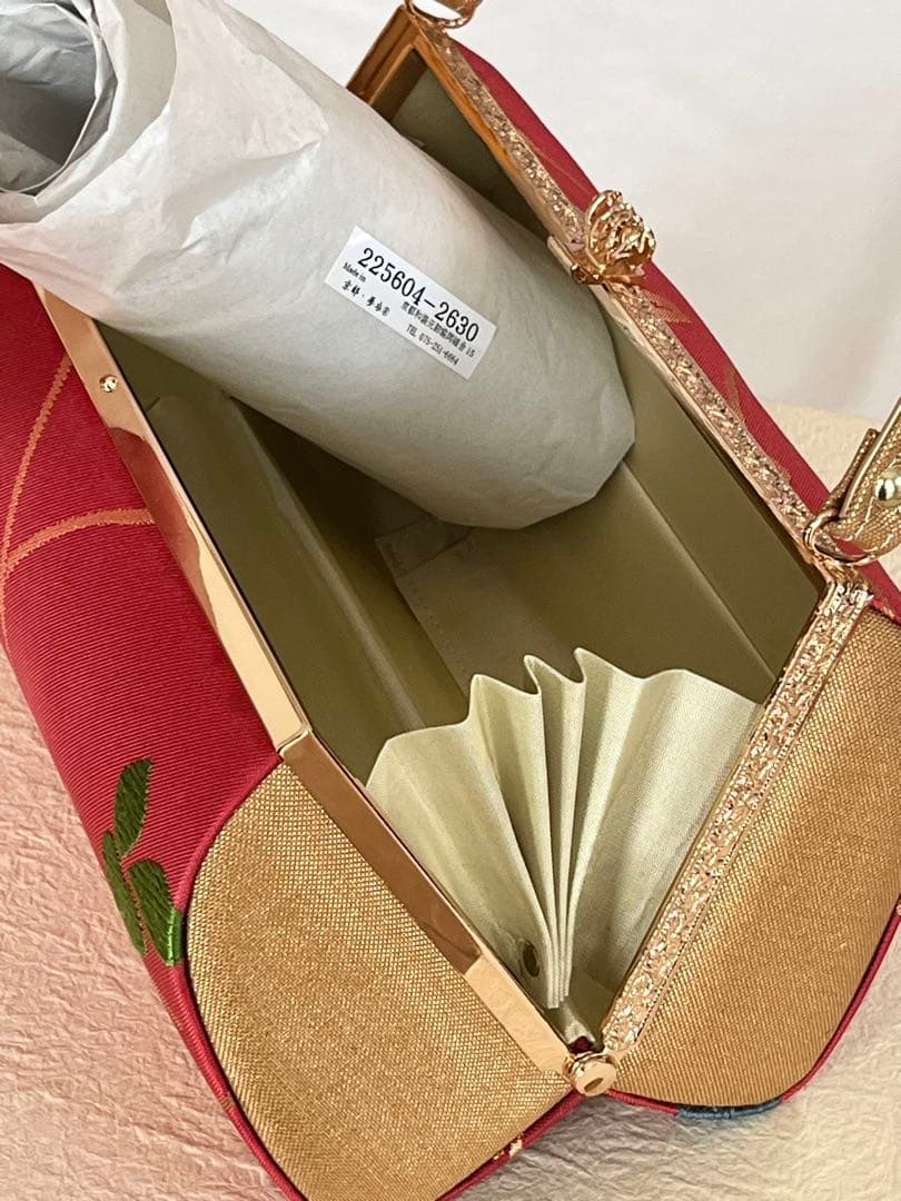 特選　未使用　和装用草履バッグと草履セット　日本製　振袖　成人式　卒業式