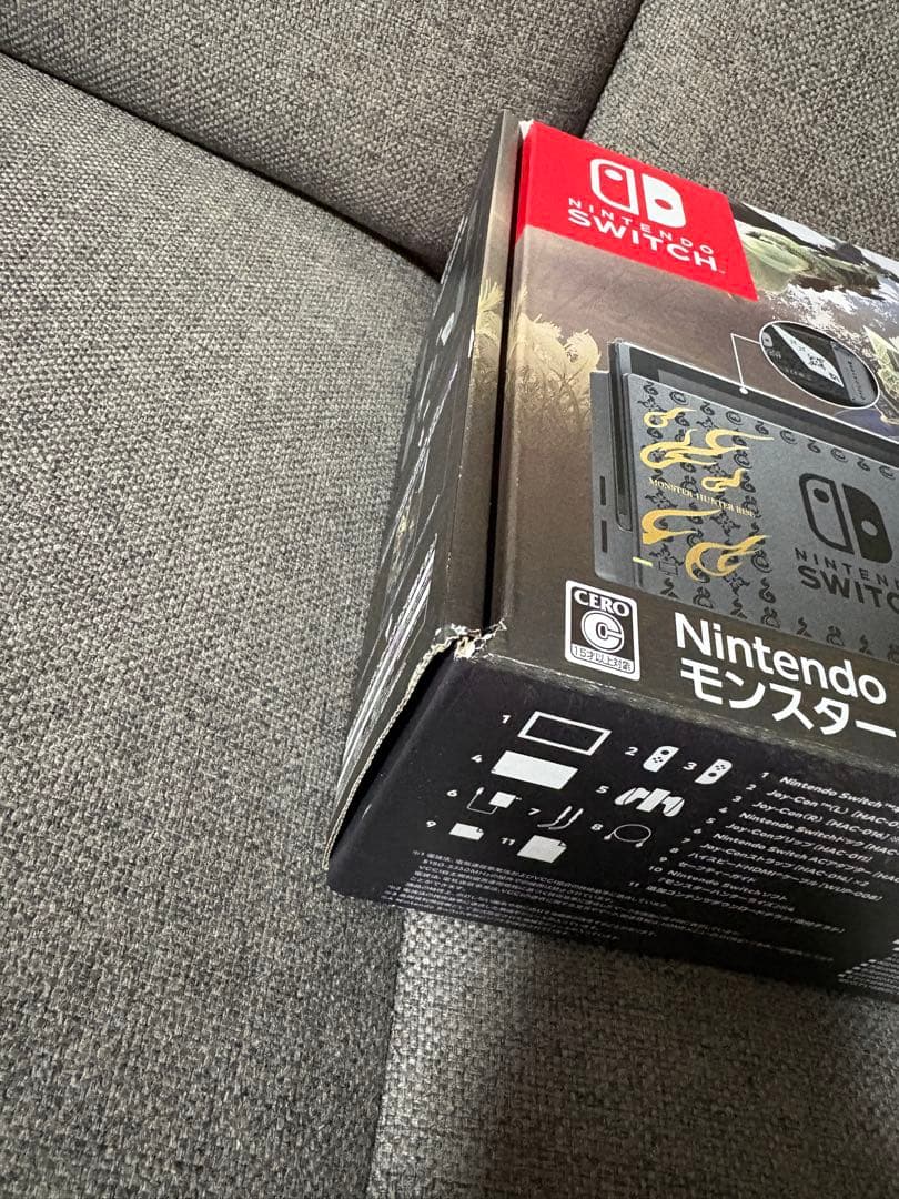 本体以外未使用　Switch モンスターハンターライズ スペシャルエディション