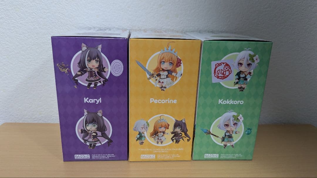 ねんどろいど　プリンセスコネクト　3点