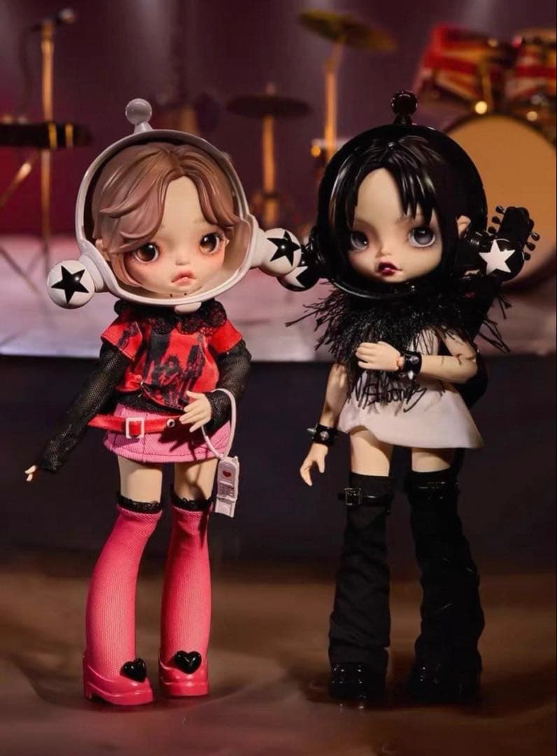 POP MART SKULLPANDA NANA 大崎ナナ小松奈々可動ぬいぐるみ