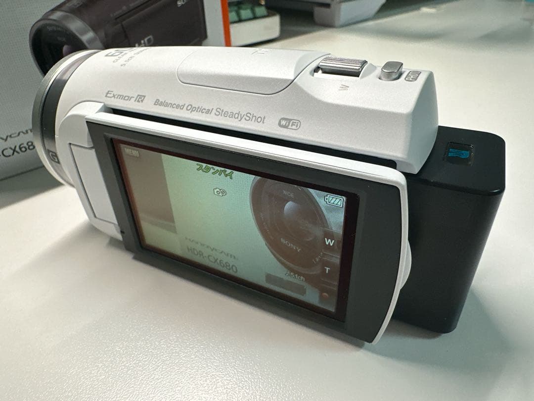 SONY HDR-CX680 デジタルHDビデオカメラレコーダー＋広角レンズ