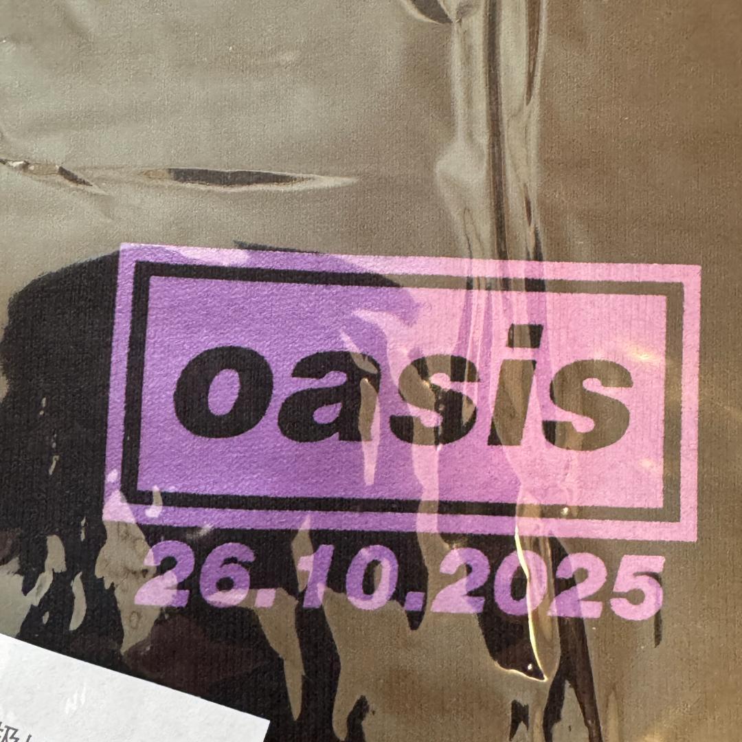 【本日発送】oasis 開催地限定 Tシャツ 3点(Mサイズ) & A2ポスター