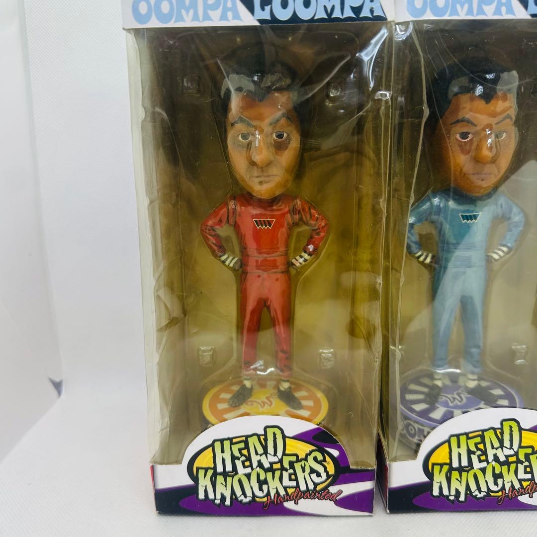 未使用 フィギュア チャーリーとチョコレート工場 ウンパ・ルンパ ヘッドノッカー