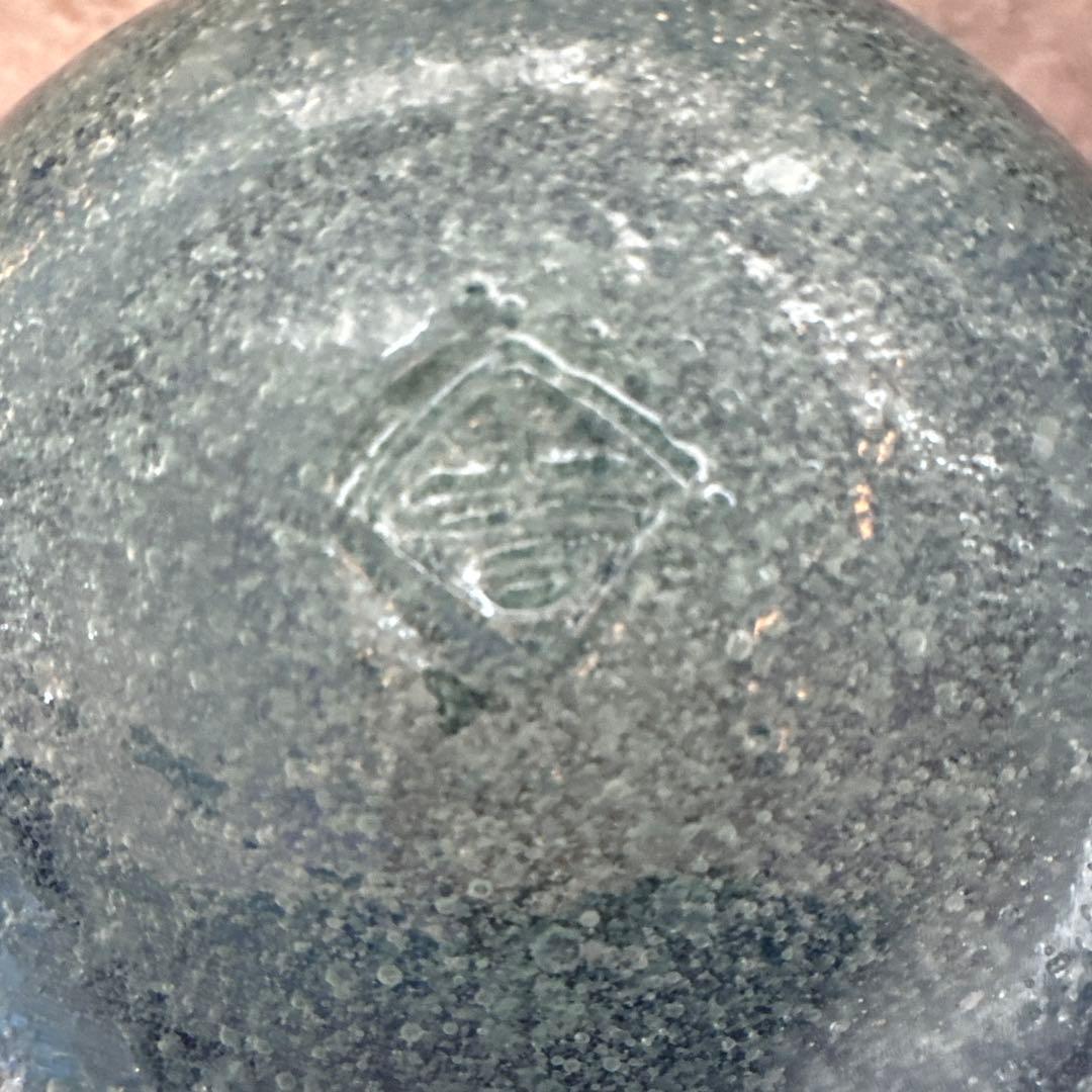 稲嶺盛吉.琉球ガラス.刻印あり.ジョッキ