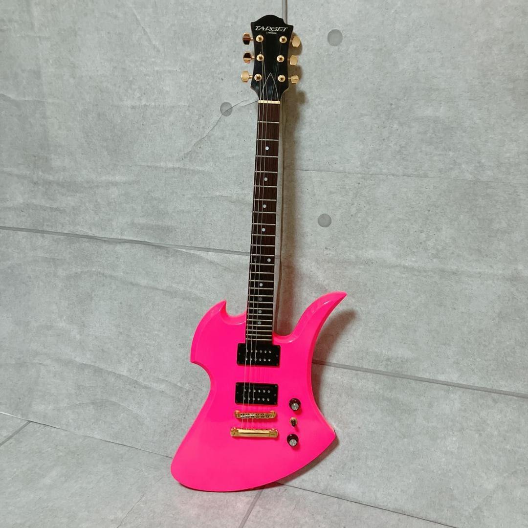 TARGET FERNANDES エレキギター モッキンバード ピンク 美品
