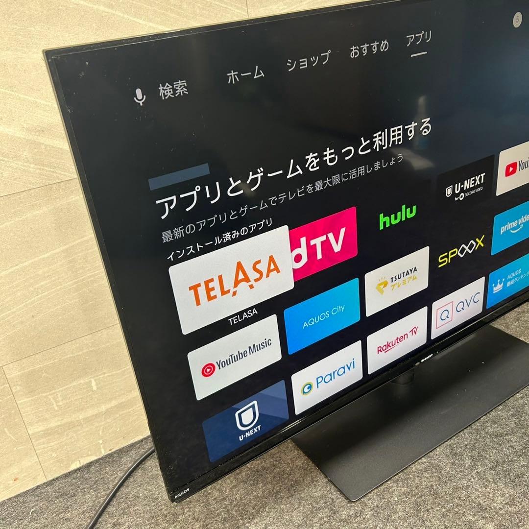 SHARP 液晶テレビ 4K 2021年製 高年式 43インチ 格安 d4012