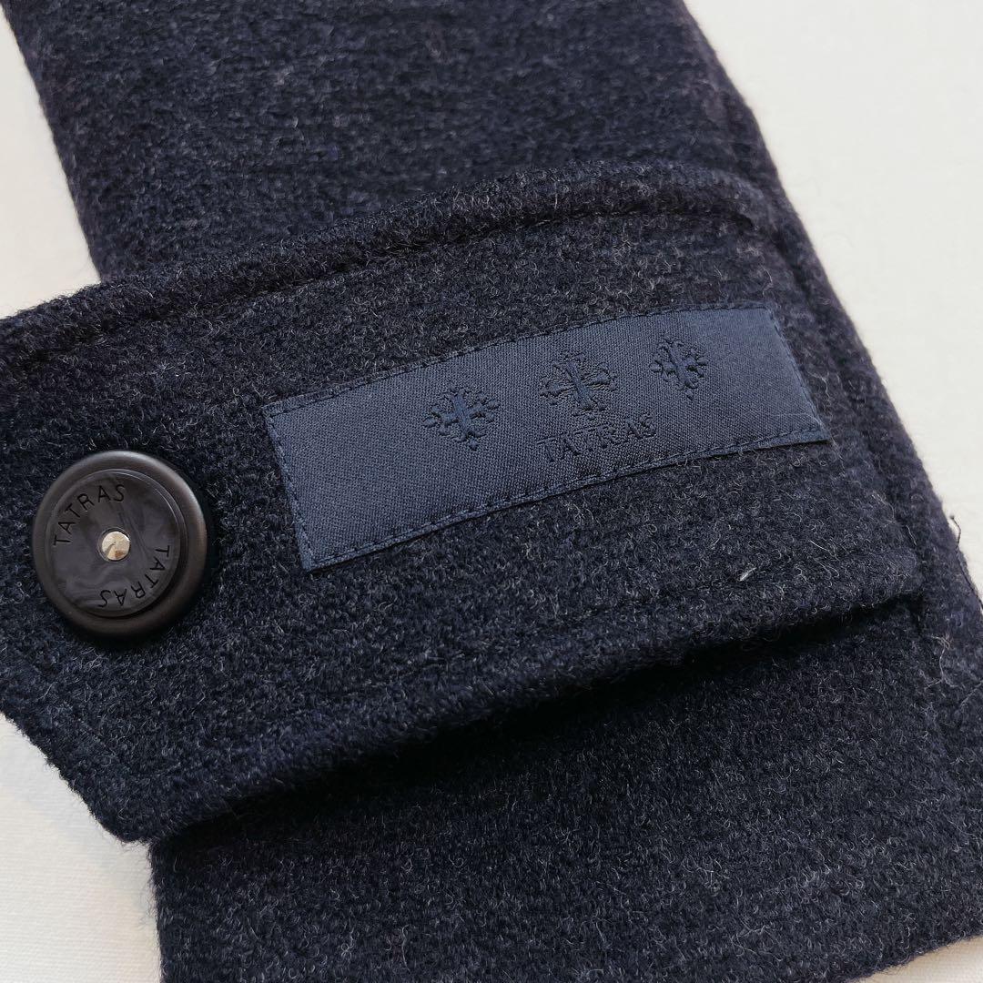 TATRAS ウールキルティングダウンコート　チェスターコート