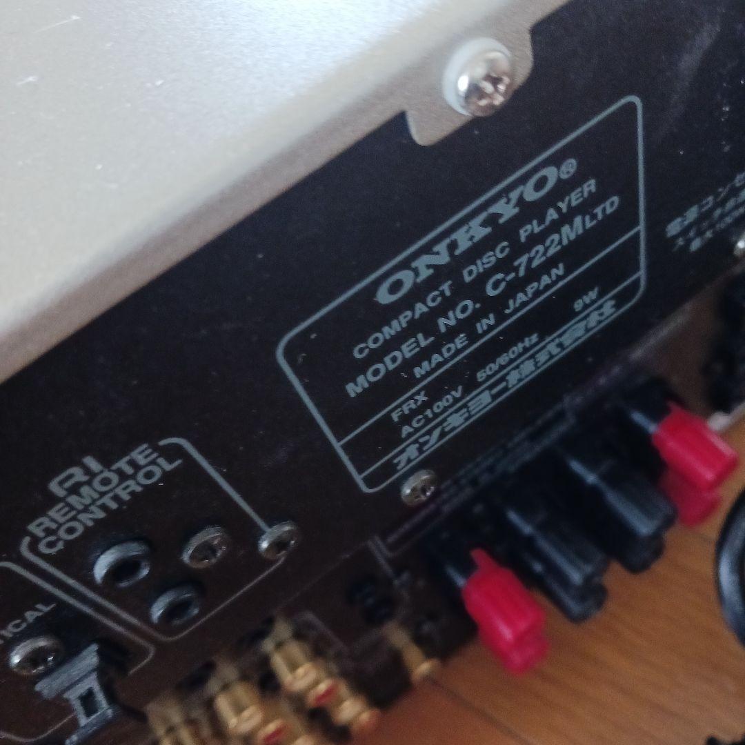 ONKYO　 A-922MLTD C-722MLTD　通電のみ確認！