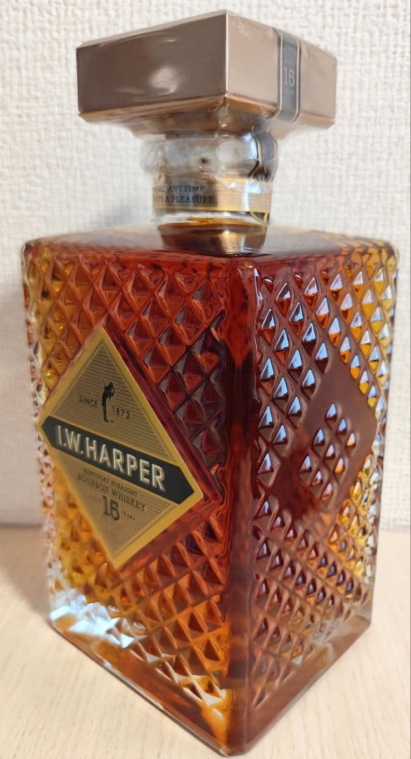【日本終売品】I.W.ハーパー 15年 バーボン 750ml ALC43％