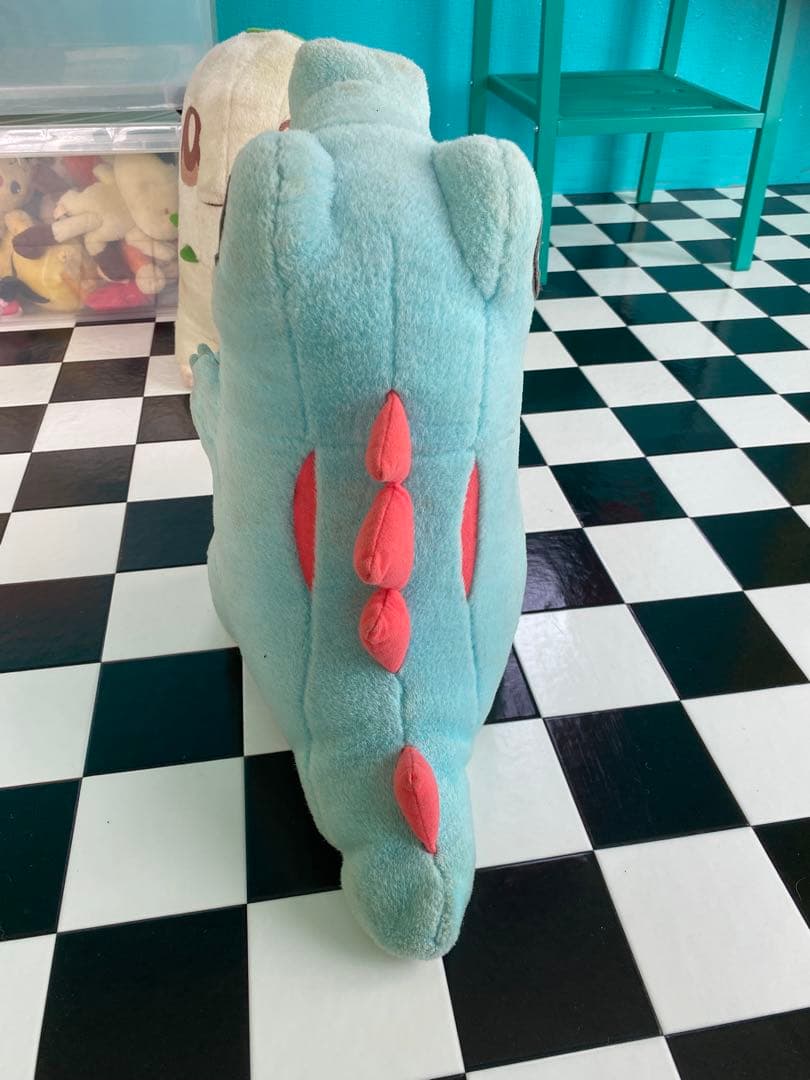 TOMY ポケモン おっきなサイズのワニノコ ピカチュウチコリータぬいぐるみ