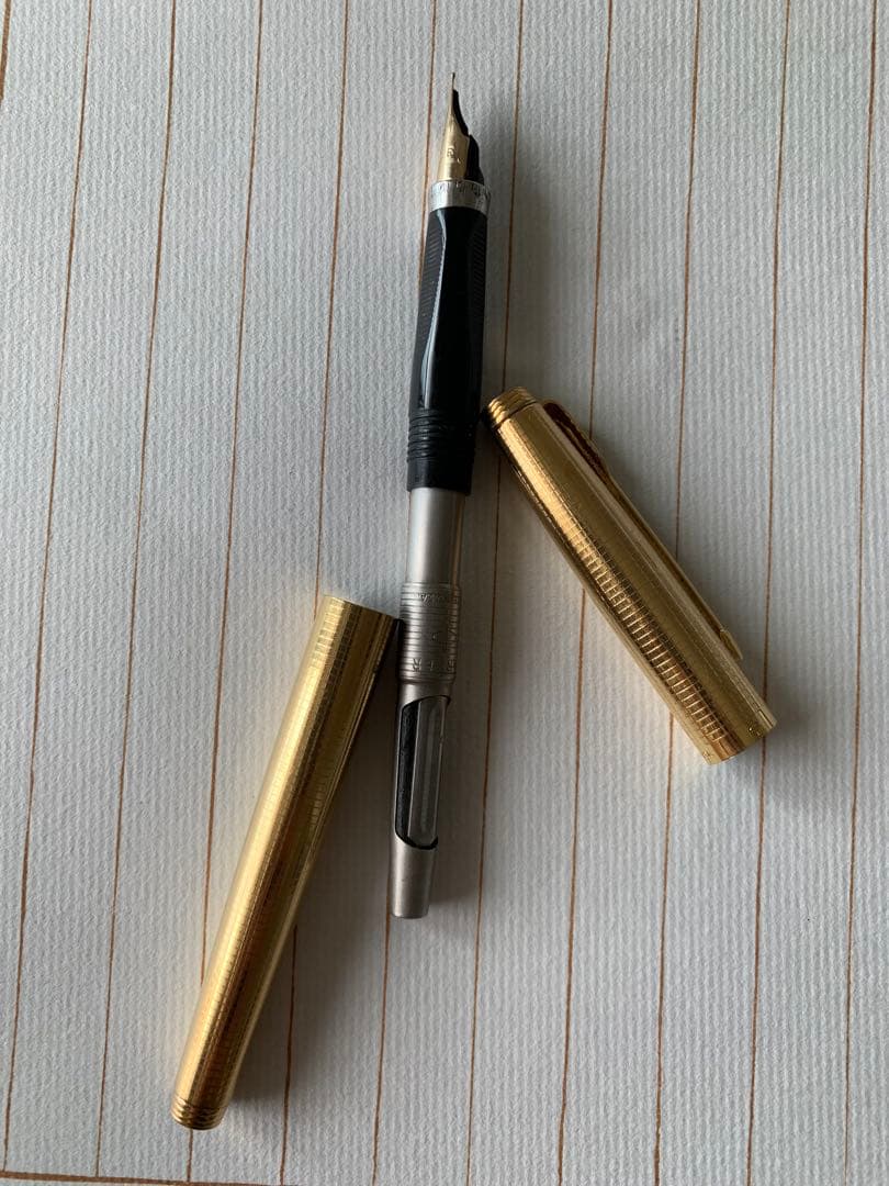 中古美品 パーカー 75 ゴールド 14K 万年筆