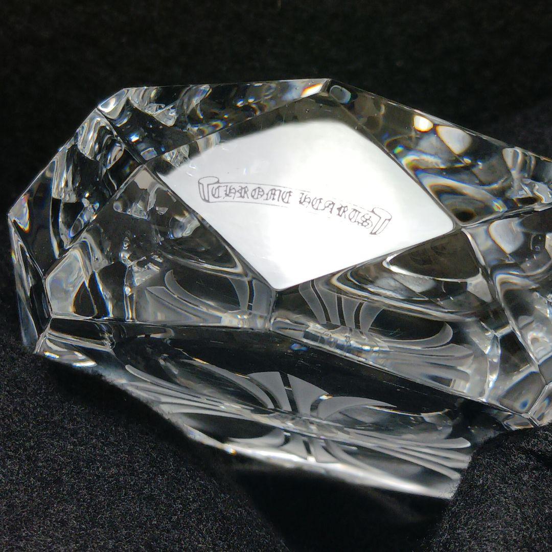 Y2346 バカラ クロムハーツ コラボ アッシュトレイ 灰皿 672.9g