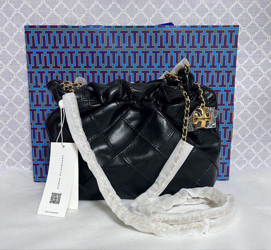 【大人気♡ショッパー付】トリーバーチ ミニ フレミング ホーボーバッグ