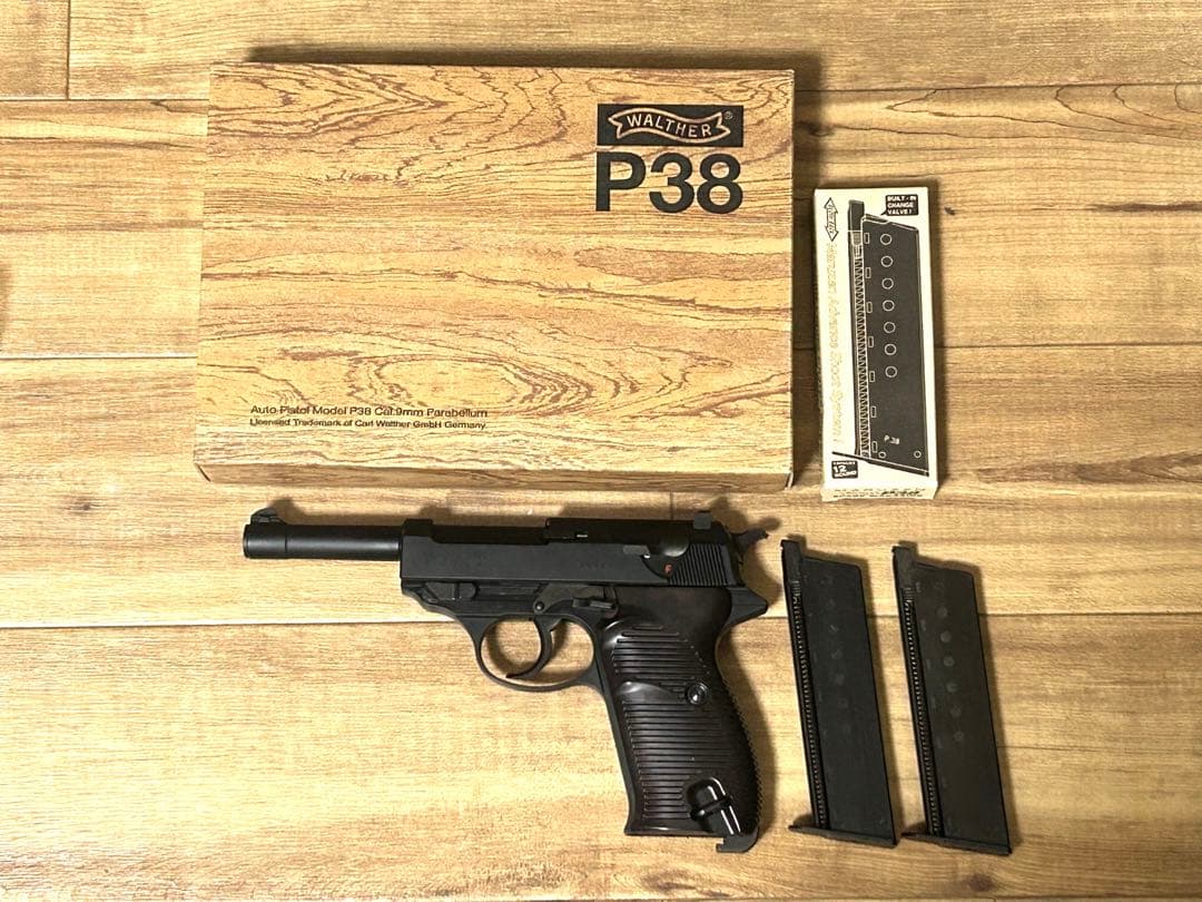 マルゼン ガスブローバック ワルサーP38 ac41 ガスガン