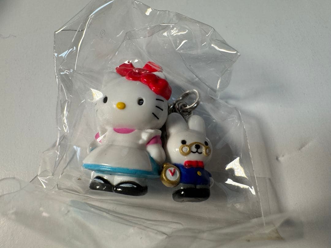 ハローキティ コレクターズマスコット フィギュア 不思議の国のアリスver