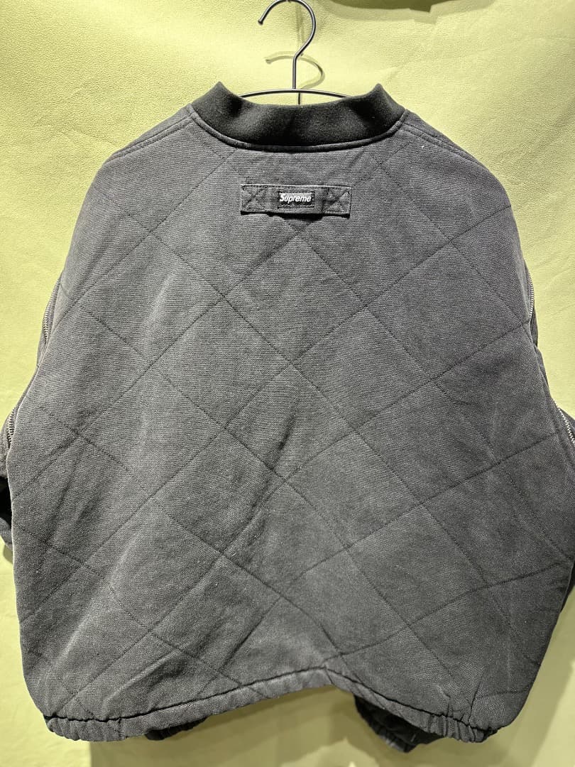 Supreme Zip-Off ボンバージャケット M 黒