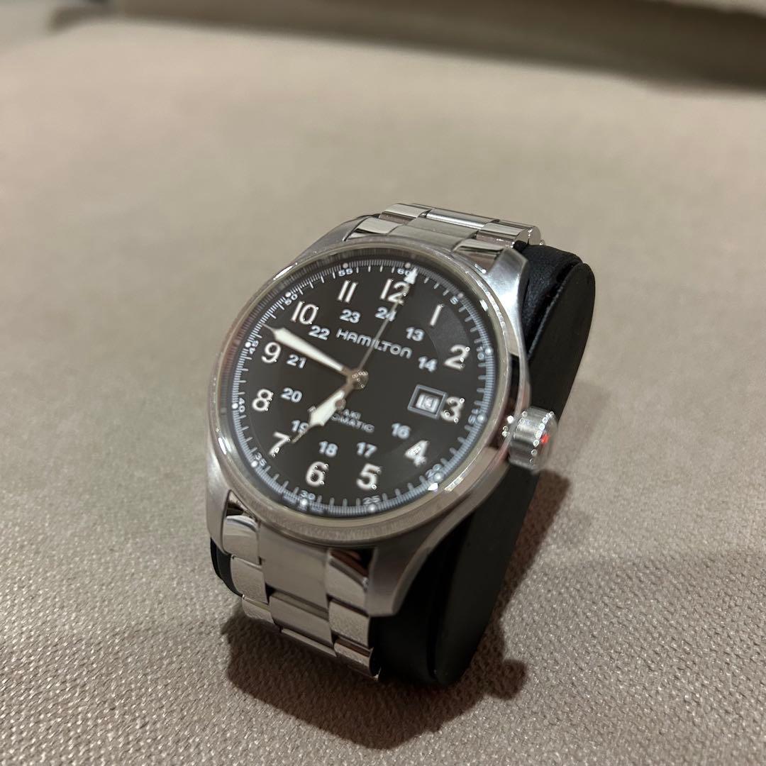 は*ち様 ハミルトン　カーキフィールド　自動巻き