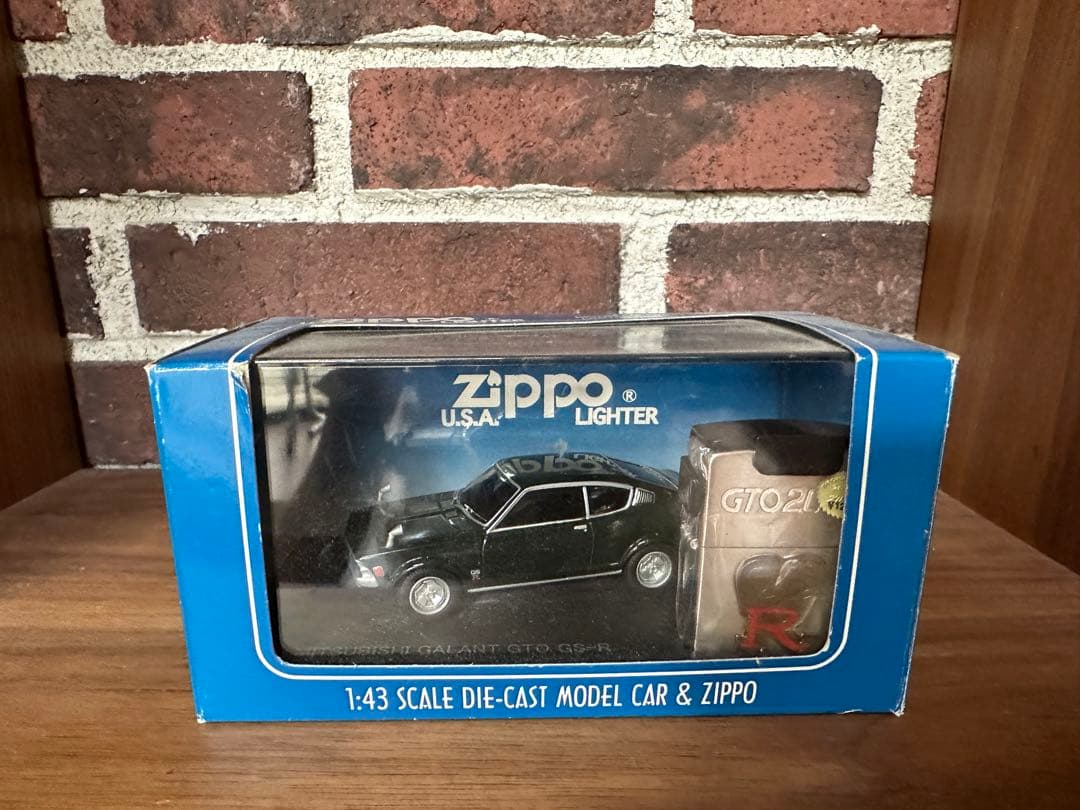 京商 フカシロ商事 1/43 三菱　ギャラン　GTO GS-RZippo