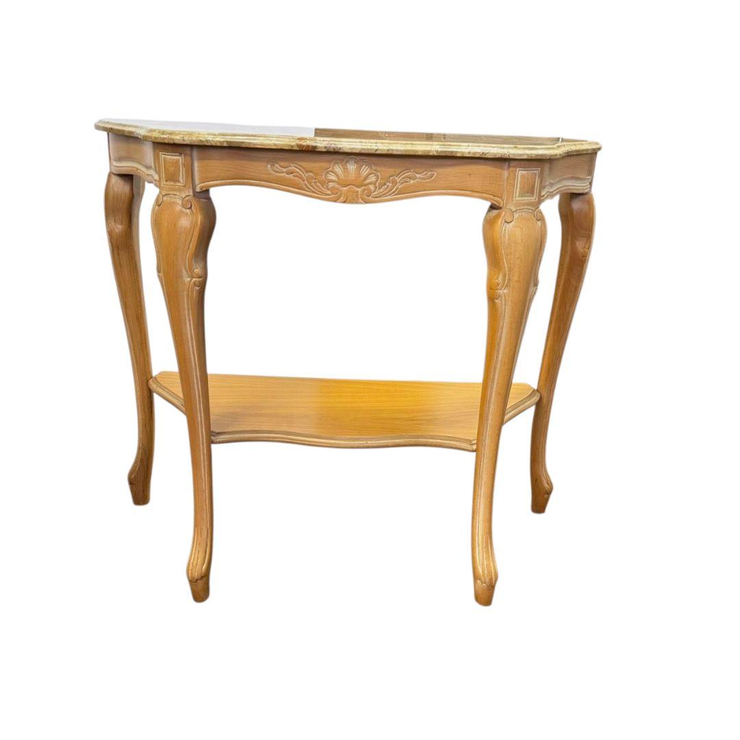 【最高級】美品 ロココ調 大理石 猫足 猫脚 コンソール テーブル 花台