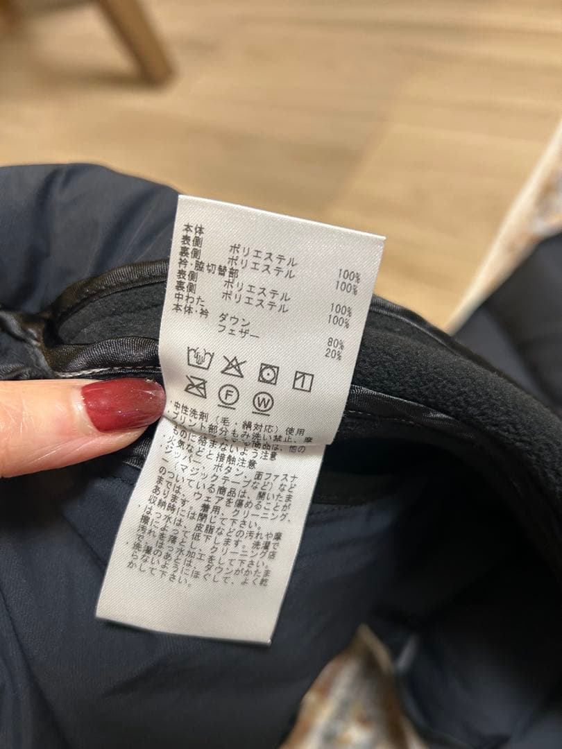 DESCENTE GOLF レディースダウンベスト ブラック