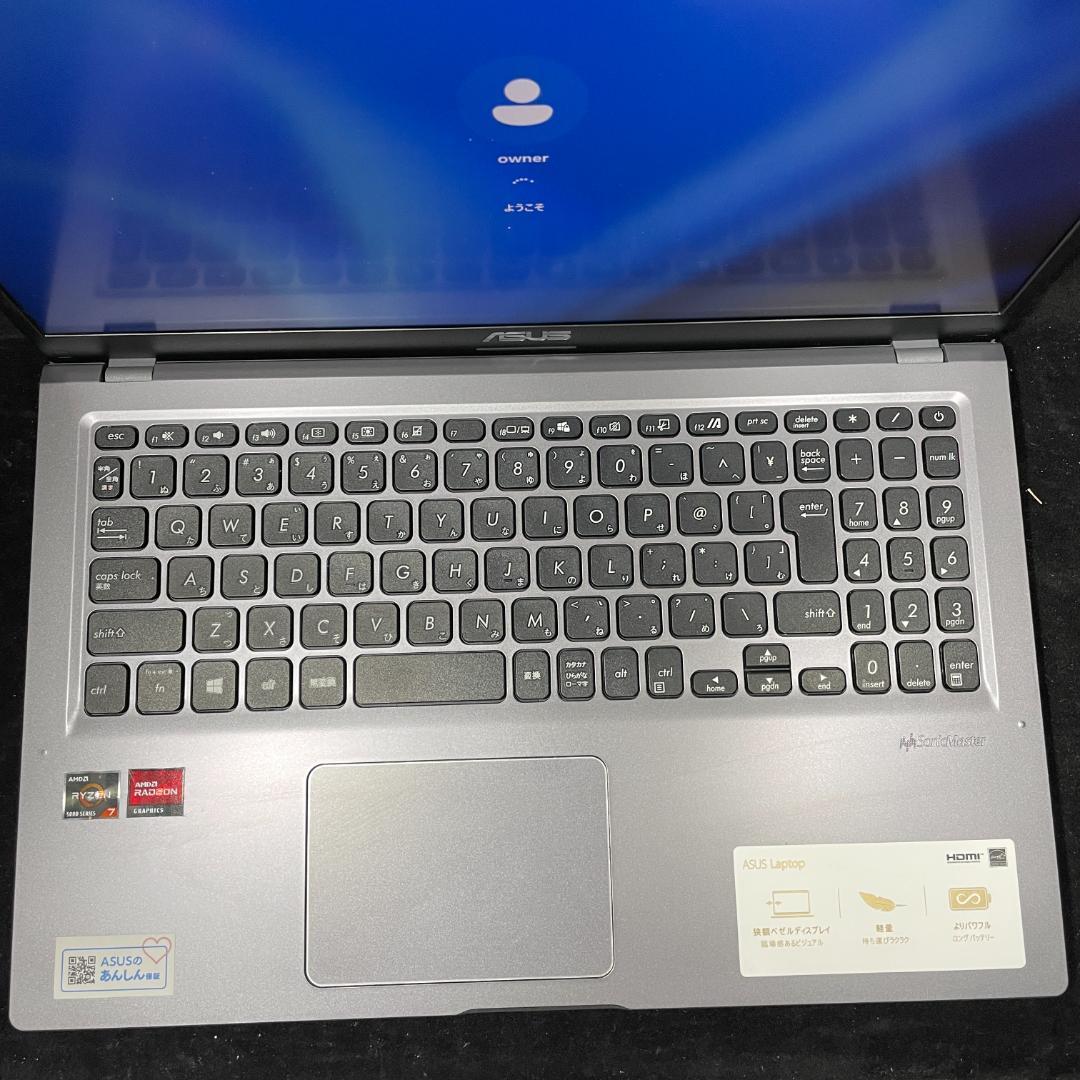 【美品 2021年製】ASUS X5150A 5世代Ryzen7 16GB