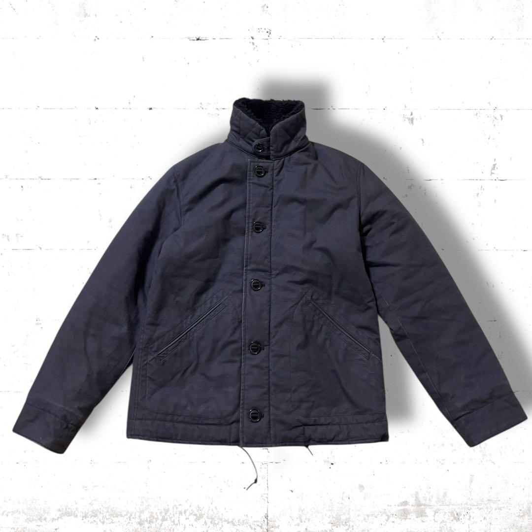 neighborhood N-1 デッキ　ジャケット　ボア　ブルゾン　フェード