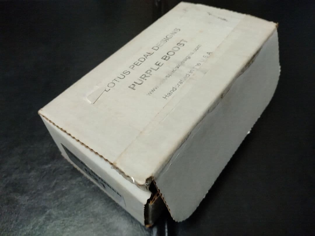 ギター LotusPedalDesigns Purple Boost HW