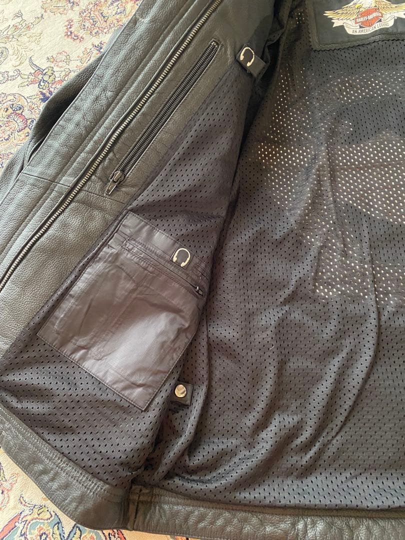 新品未使用HARLEY-DAVIDSONレザージャケット 現品限り新年お年玉特価