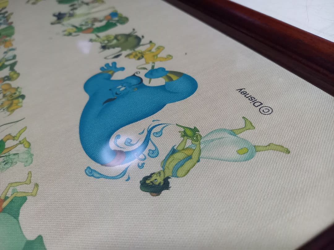 ディズニー 生誕　100周年　記念 1500枚限定　キャンバス　ポスター