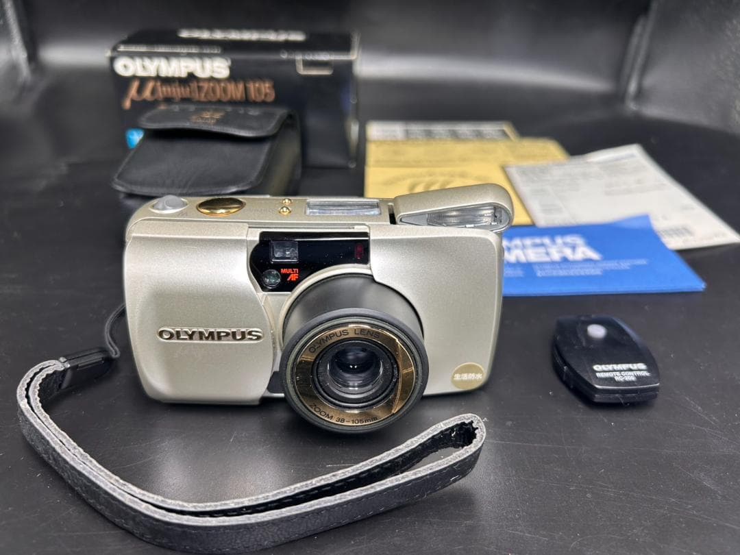 【✨完動品】OLYMPUS μ mju zoom105 deluxe (L)