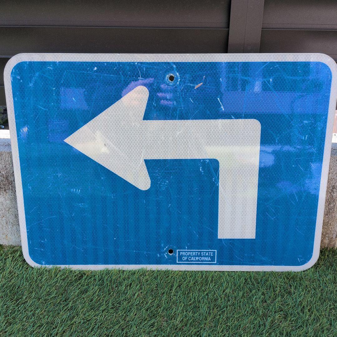 アメリカ　ロードサイン　カリフォルニア