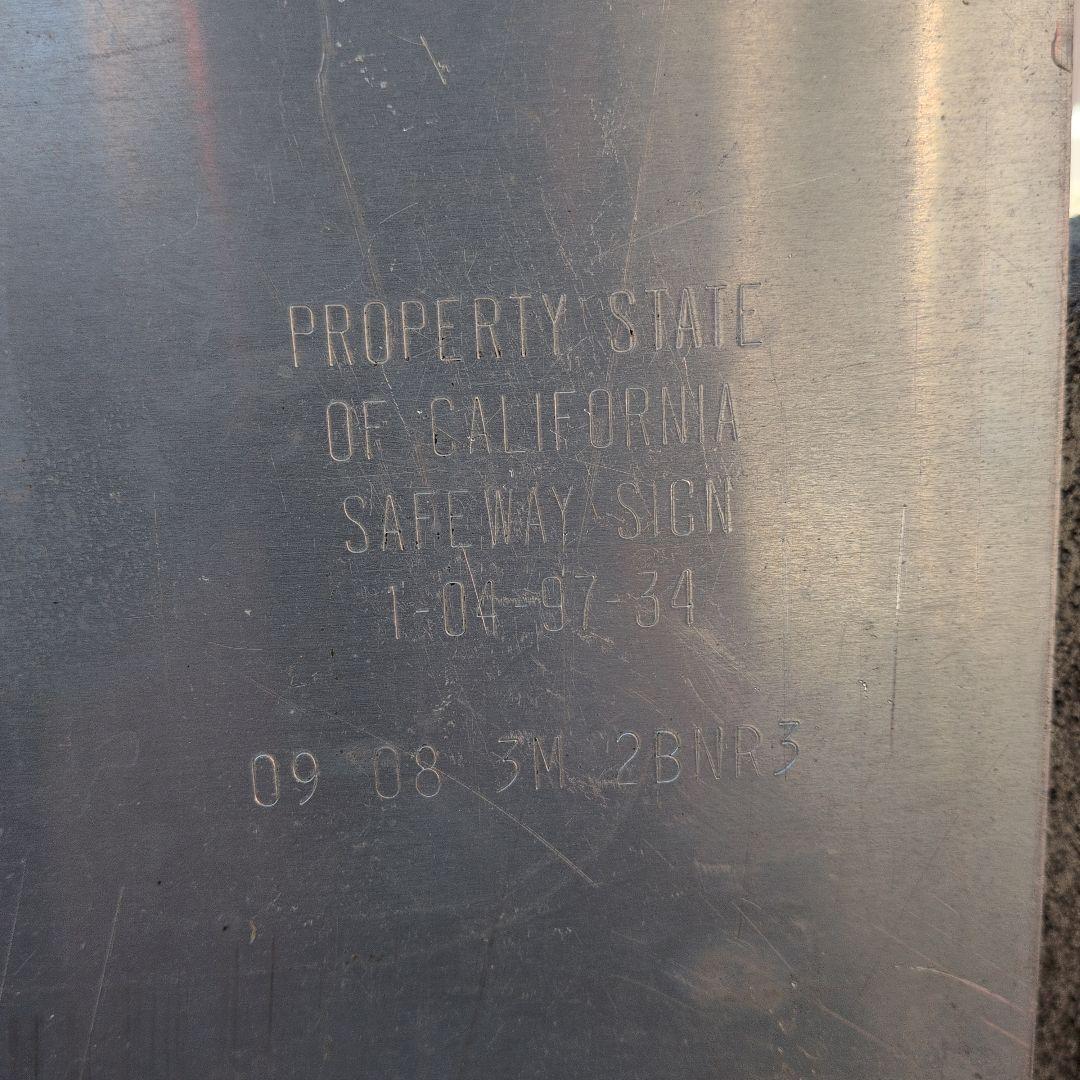 アメリカ　ロードサイン　カリフォルニア