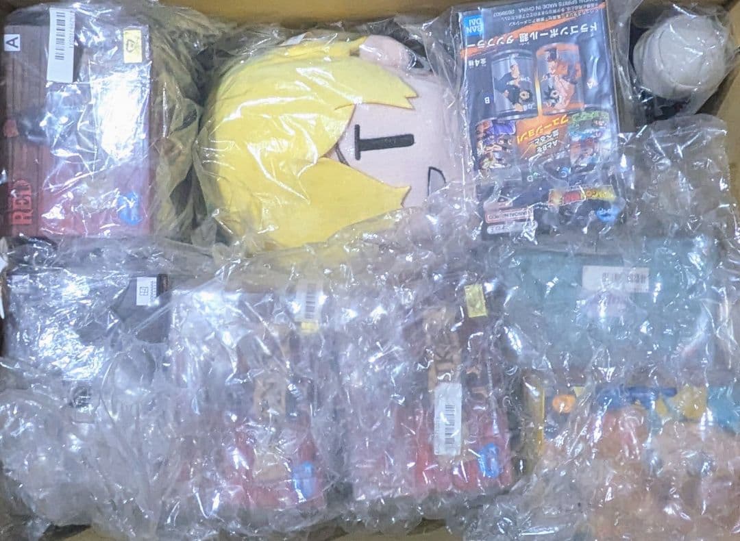 フィギュア6点、タンブラー、ぬいぐるみセット