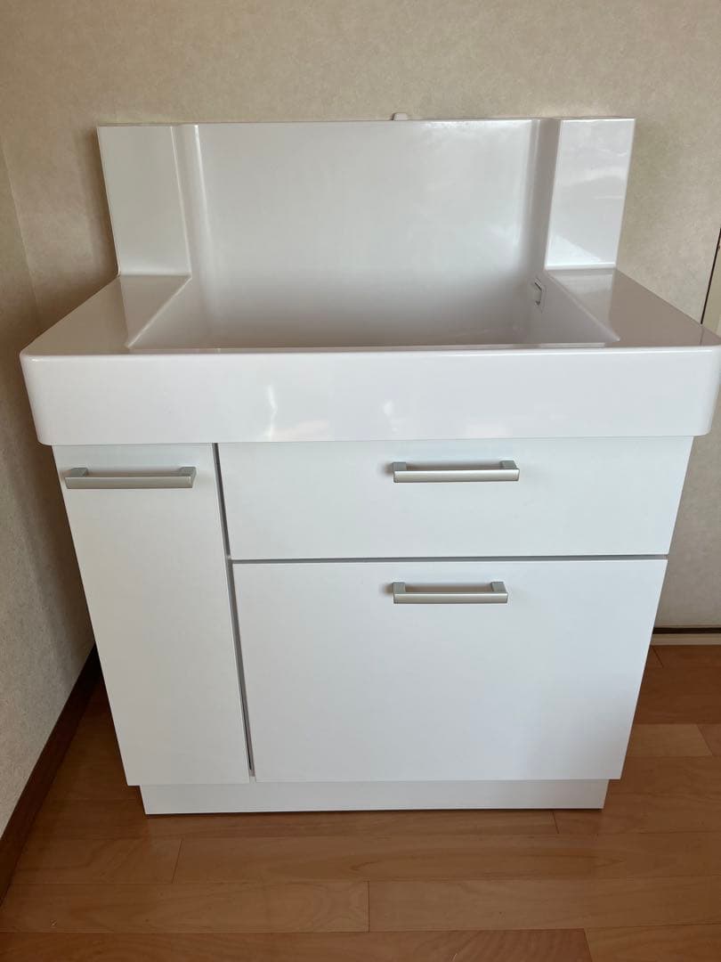 洗面化粧台② TOTO洗面化粧台、中古品、美品 3点セットより洗面化粧台のみ