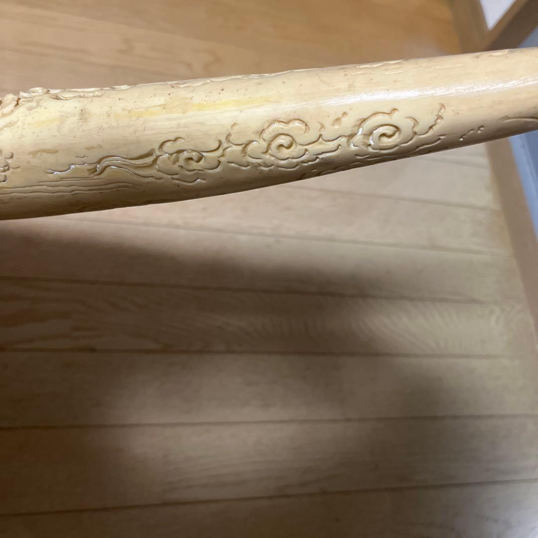 象牙風　台座付き　レプリカ　レトロ