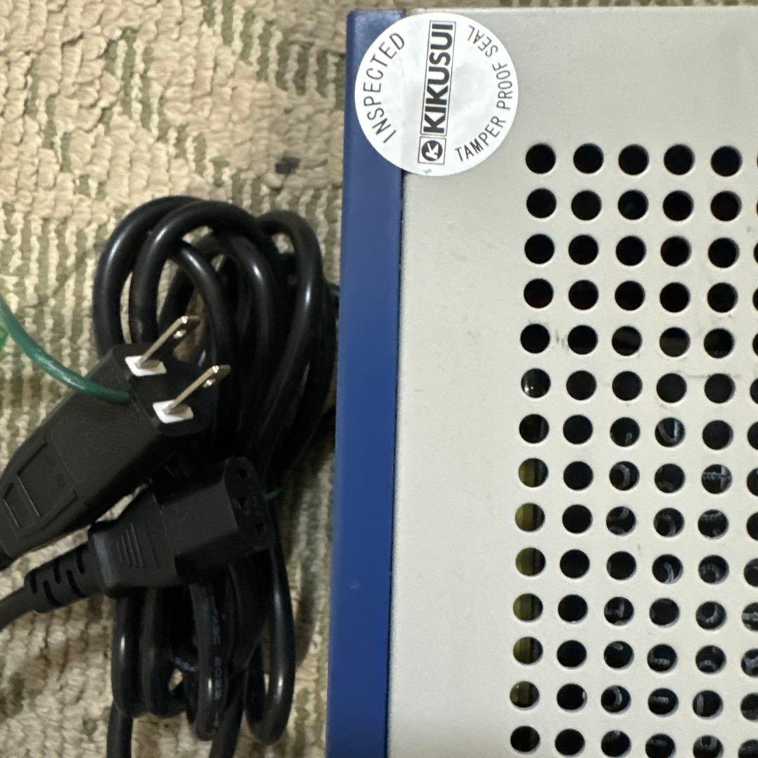 安定化電源【0〜350V, 0〜200mA】付属品追加　約3m2本線ケーブル有り