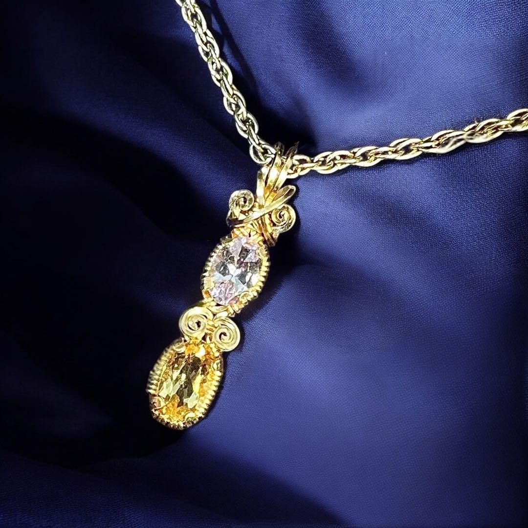 【for ☆ よとぽん ☆様】ピンクタンザナイト＆インペリアルトパーズ(ソ付)